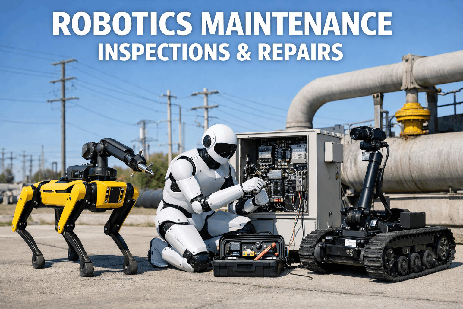 Robotics maintenance and repair